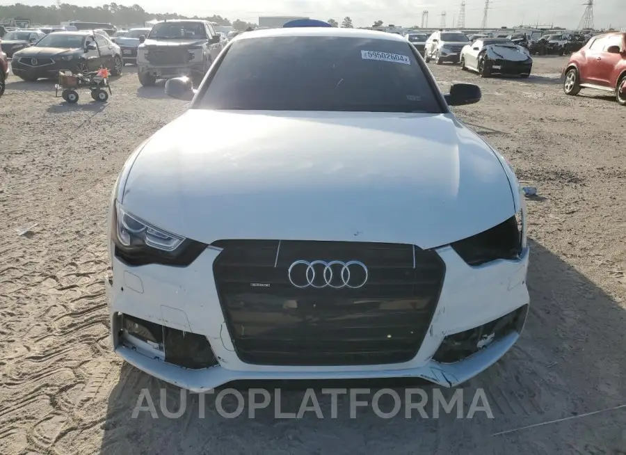 AUDI A5 SPORT 2017 vin WAUD2AFR5HA001445 from auto auction Copart