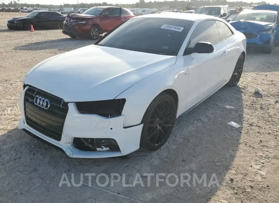 AUDI A5 SPORT 2017 vin WAUD2AFR5HA001445 from auto auction Copart