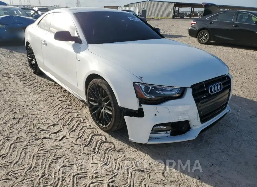 AUDI A5 SPORT 2017 vin WAUD2AFR5HA001445 from auto auction Copart