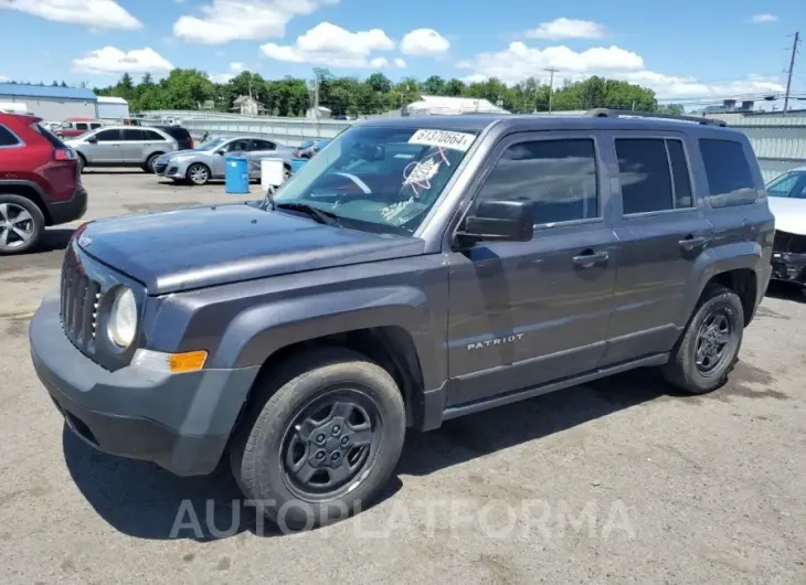 JEEP PATRIOT SP 2016 vin 1C4NJPBA9GD548406 from auto auction Copart