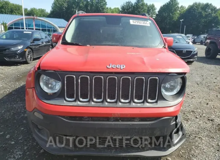 JEEP RENEGADE L 2017 vin ZACCJABB1HPE68582 from auto auction Copart