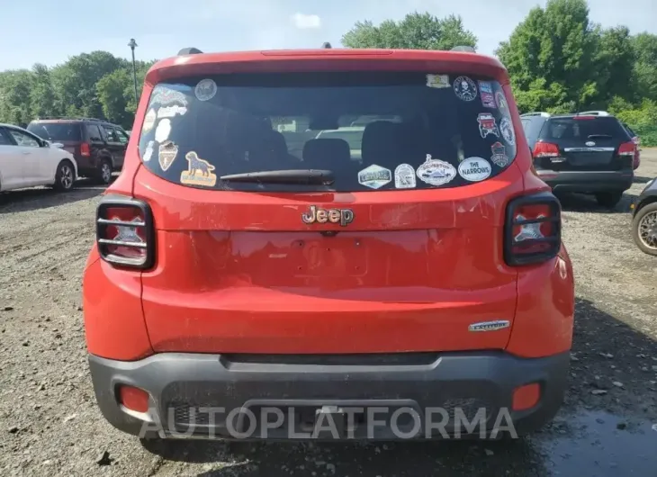 JEEP RENEGADE L 2017 vin ZACCJABB1HPE68582 from auto auction Copart