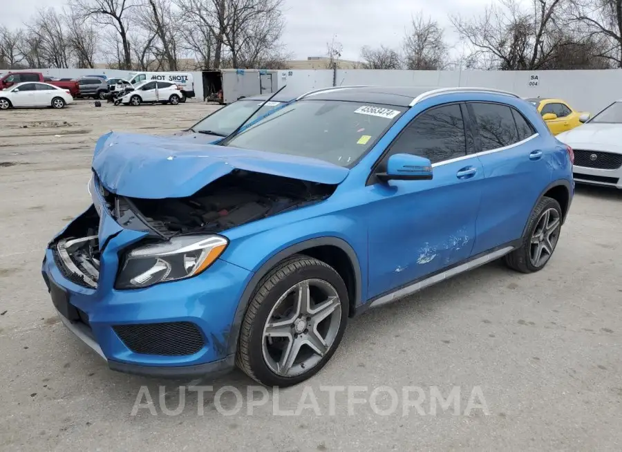 MERCEDES-BENZ GLA 250 4M 2016 vin WDCTG4GB9GJ234496 from auto auction Copart