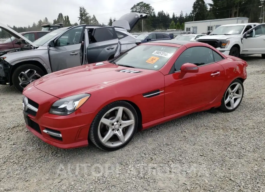 MERCEDES-BENZ SLK 300 2016 vin WDDPK3JAXGF117292 from auto auction Copart