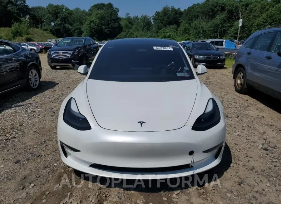 TESLA MODEL 3 2023 vin 5YJ3E1EA6PF566777 from auto auction Copart