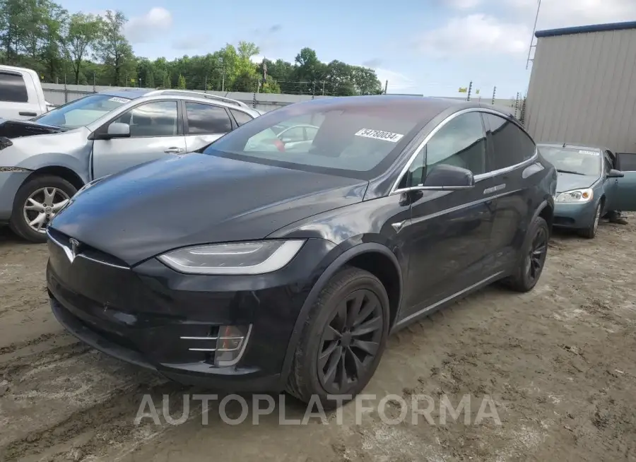 TESLA MODEL X 2017 vin 5YJXCDE28HF053761 from auto auction Copart