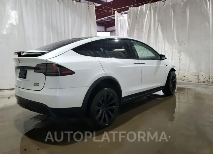 TESLA MODEL X 2022 vin 7SAXCBE68NF340930 from auto auction Copart