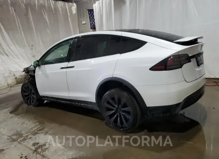 TESLA MODEL X 2022 vin 7SAXCBE68NF340930 from auto auction Copart