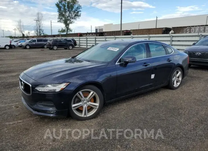 VOLVO S90 T5 MOM 2017 vin YV1102AK7H1009536 from auto auction Copart