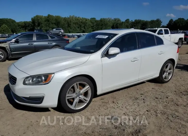 VOLVO S60 PREMIE 2016 vin YV126MFK0G2413715 from auto auction Copart