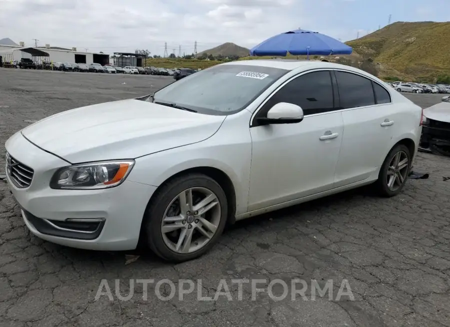 VOLVO S60 PLATIN 2015 vin YV1612TD2F1307880 from auto auction Copart