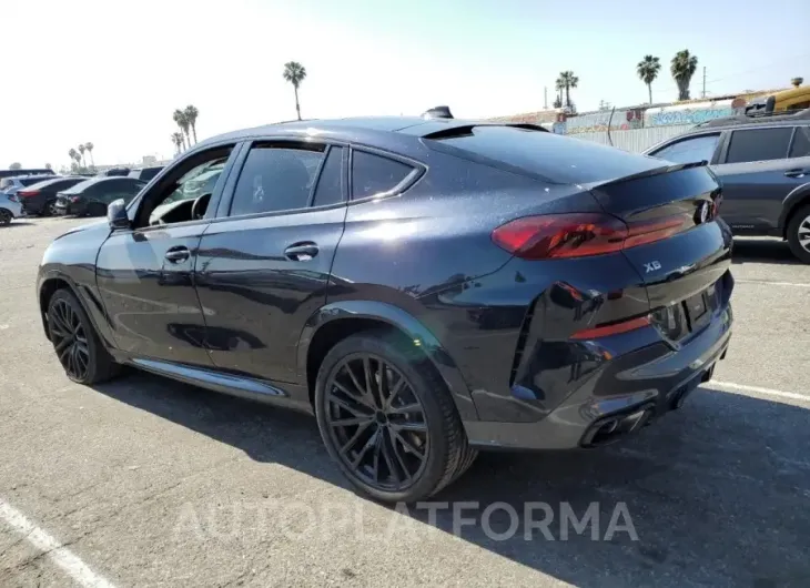 BMW X6 M50I 2023 vin 5UXCY8C05P9P15280 from auto auction Copart