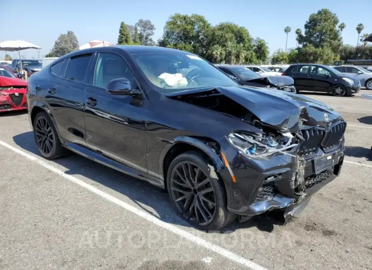 BMW X6 M50I 2023 vin 5UXCY8C05P9P15280 from auto auction Copart