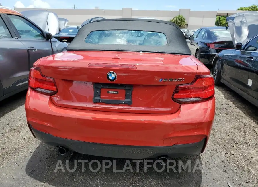 BMW M240I 2018 vin WBA2N1C54JVC28370 from auto auction Copart