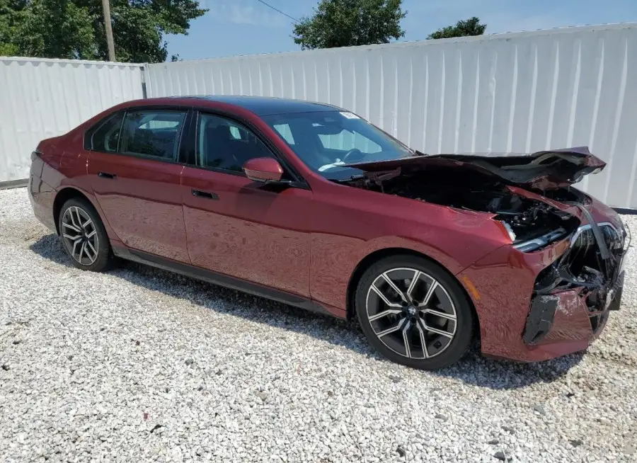 BMW 740 XI 2024 vin WBA33EH08RCP80747 from auto auction Copart