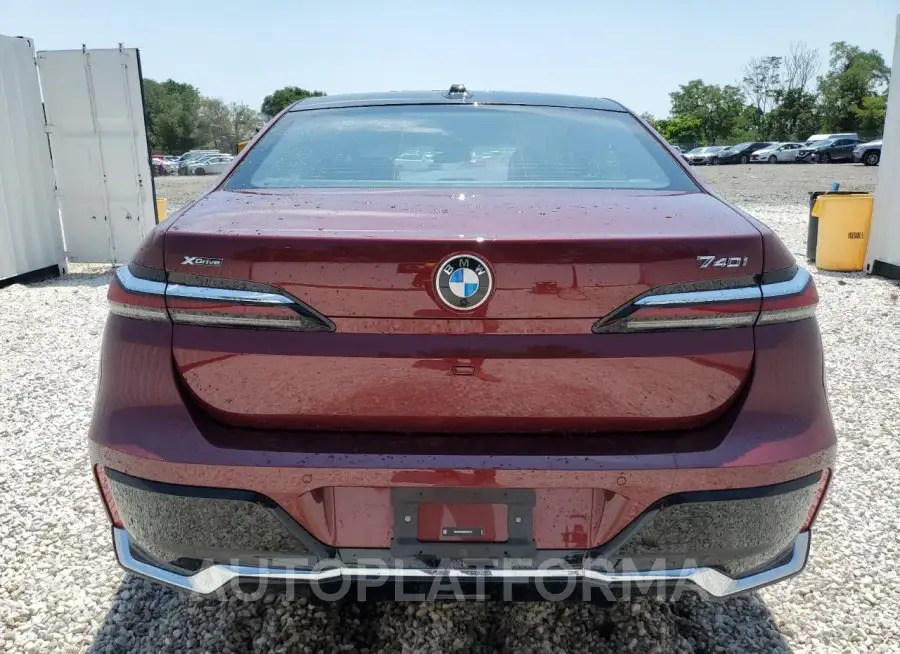 BMW 740 XI 2024 vin WBA33EH08RCP80747 from auto auction Copart