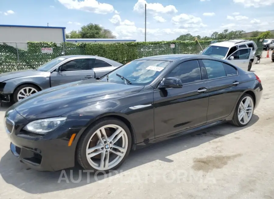 BMW 640 I GRAN 2015 vin WBA6A0C53FD318790 from auto auction Copart