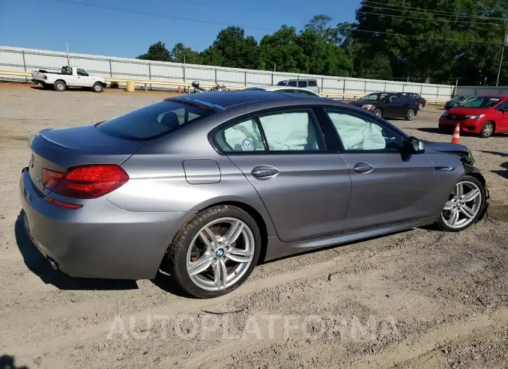 BMW 640 XI GRA 2015 vin WBA6B8C53FD453876 from auto auction Copart