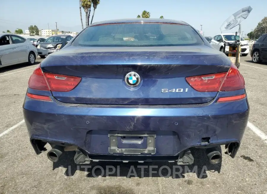 BMW 640 I GRAN 2016 vin WBA6D0C53GD927841 from auto auction Copart