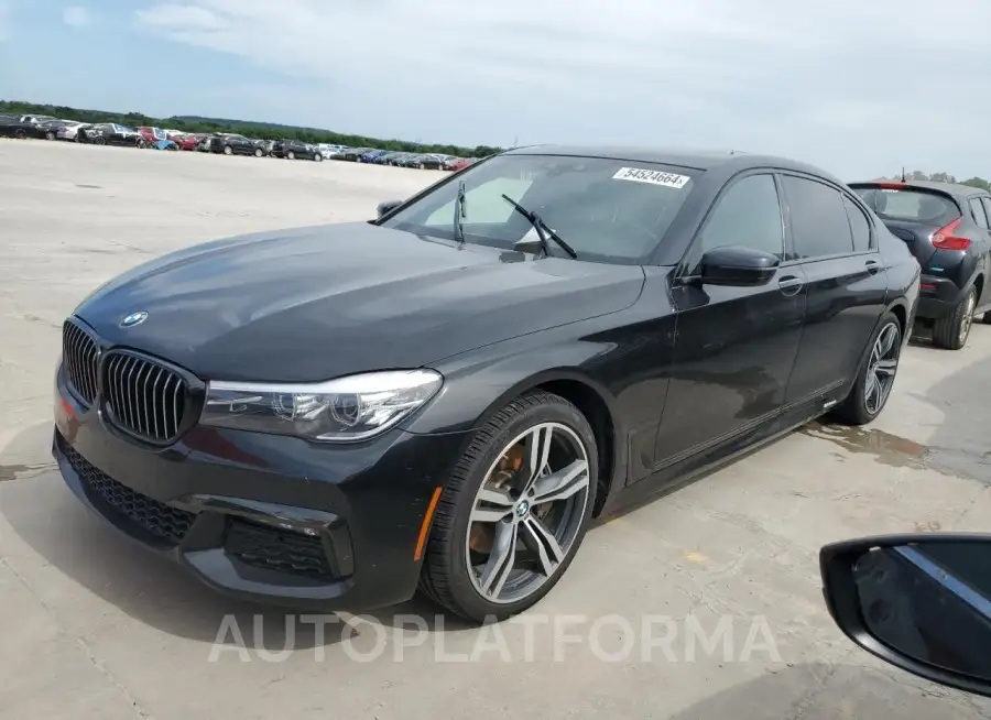 BMW 740 I 2019 vin WBA7E2C57KB217309 from auto auction Copart