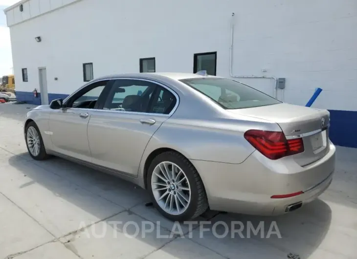 BMW 750 LXI 2015 vin WBAYF8C54FD654148 from auto auction Copart