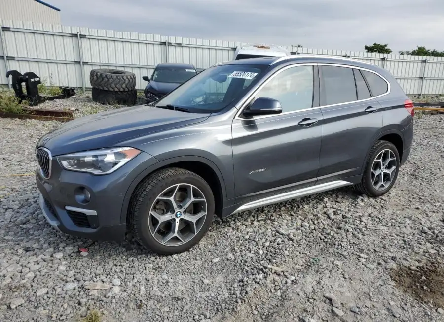 BMW X1 XDRIVE2 2017 vin WBXHT3C35H5F71862 from auto auction Copart