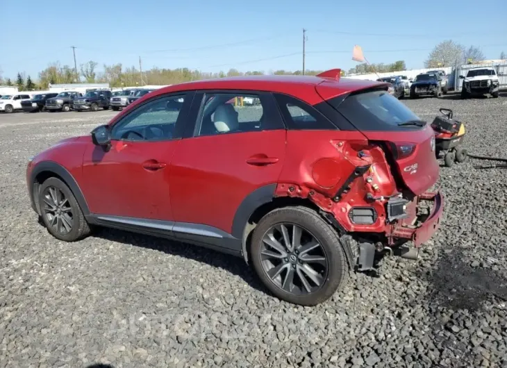 MAZDA CX-3 GRAND 2017 vin JM1DKFD71H0161538 from auto auction Copart