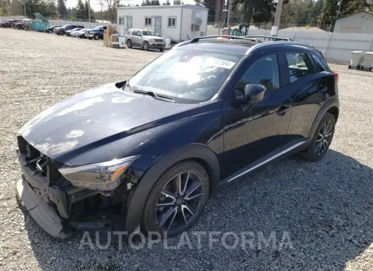 MAZDA CX-3 GRAND 2018 vin JM1DKFD77J0327373 from auto auction Copart