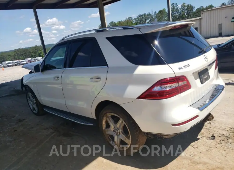 MERCEDES-BENZ ML 350 2015 vin 4JGDA5JB1FA606708 from auto auction Copart