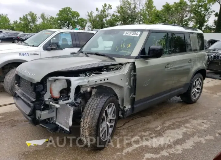 LAND ROVER DEFENDER 1 2020 vin SALE97EU1L2017598 from auto auction Copart