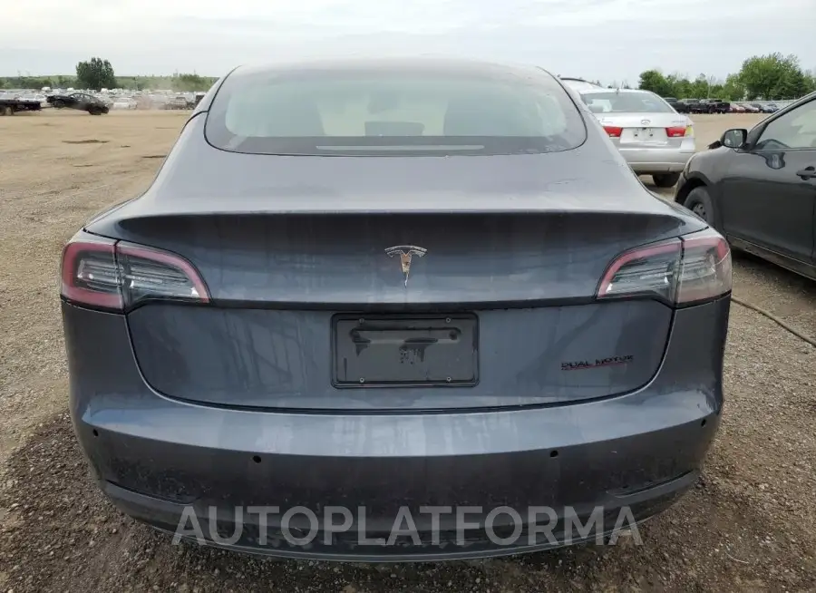 TESLA MODEL 3 2022 vin 5YJ3E1EA5NF250509 from auto auction Copart