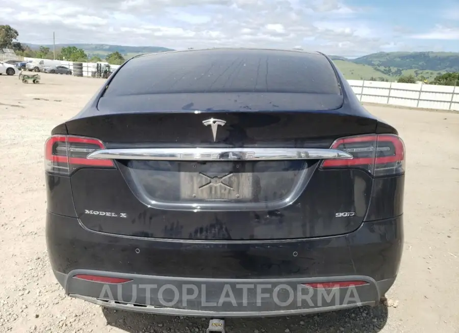 TESLA MODEL X 2016 vin 5YJXCAE28GF005111 from auto auction Copart