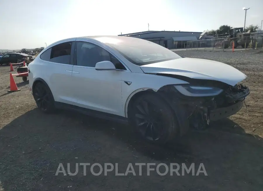 TESLA MODEL X 2017 vin 5YJXCBE26HF059675 from auto auction Copart