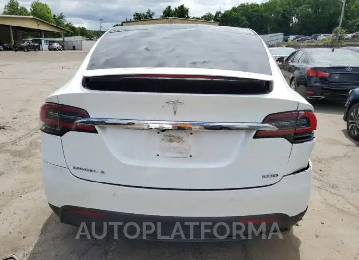 TESLA MODEL X 2017 vin 5YJXCDE29HF050478 from auto auction Copart