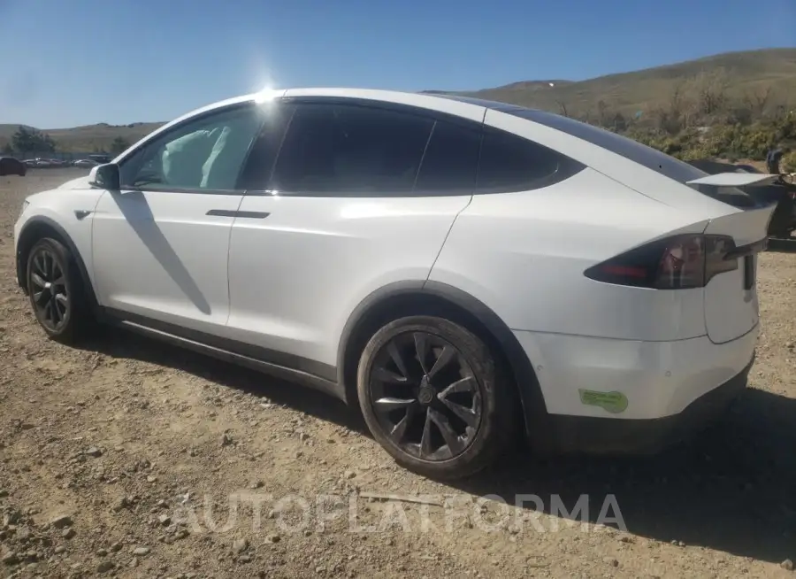 TESLA MODEL X 2022 vin 7SAXCAE59NF350643 from auto auction Copart