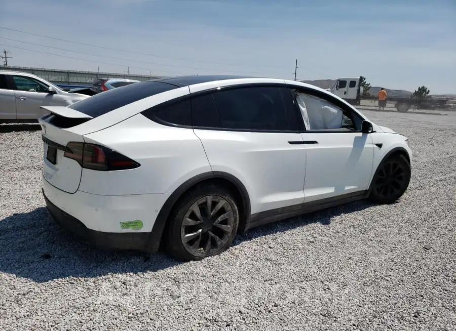 TESLA MODEL X 2022 vin 7SAXCAE59NF350643 from auto auction Copart