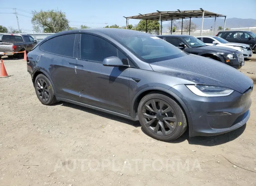 TESLA MODEL X 2022 vin 7SAXCBE66NF355569 from auto auction Copart