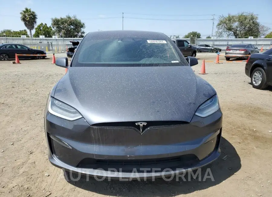 TESLA MODEL X 2022 vin 7SAXCBE66NF355569 from auto auction Copart