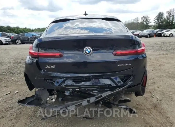 BMW X4 XDRIVE3 2022 vin 5UX33DT05N9N10689 from auto auction Copart