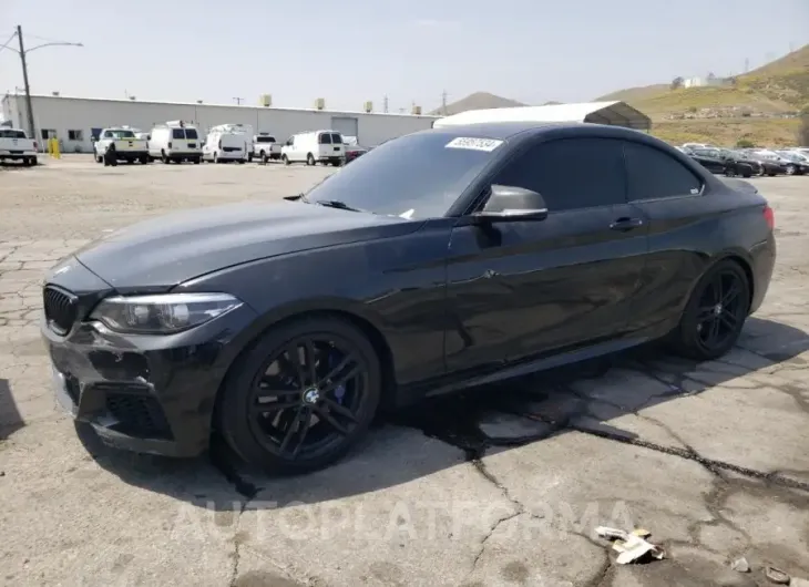 BMW M240I 2018 vin WBA2J5C53JVC07352 from auto auction Copart