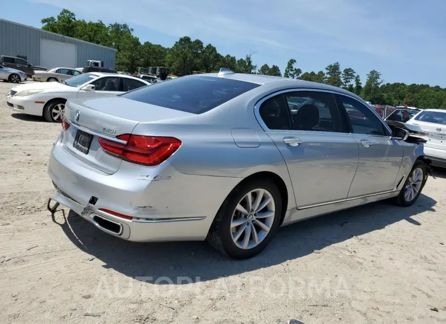 BMW 740 I 2016 vin WBA7E2C5XGG738471 from auto auction Copart