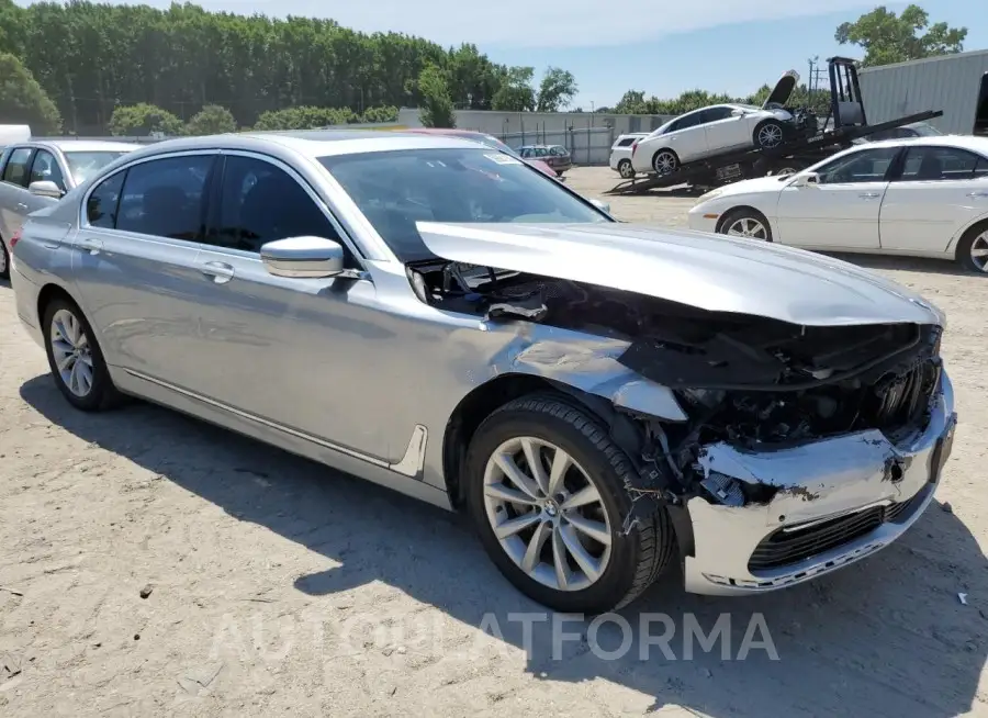 BMW 740 I 2016 vin WBA7E2C5XGG738471 from auto auction Copart