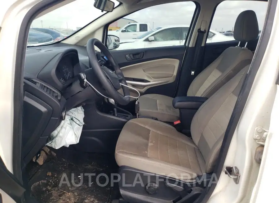 FORD ECOSPORT S 2019 vin MAJ3S2FE4KC278428 from auto auction Copart