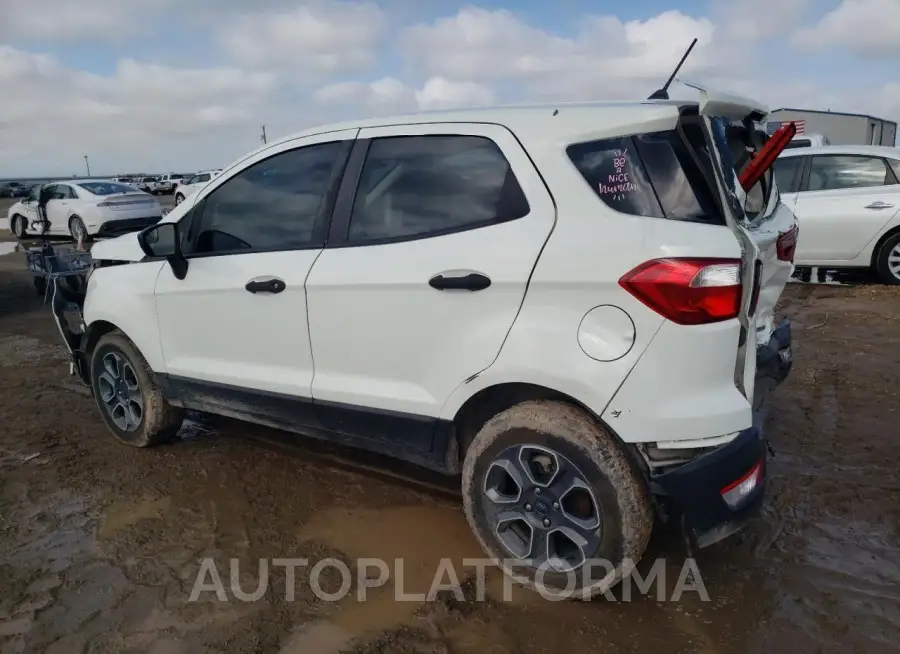 FORD ECOSPORT S 2019 vin MAJ3S2FE4KC278428 from auto auction Copart