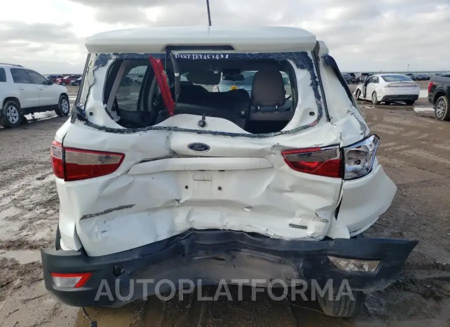 FORD ECOSPORT S 2019 vin MAJ3S2FE4KC278428 from auto auction Copart