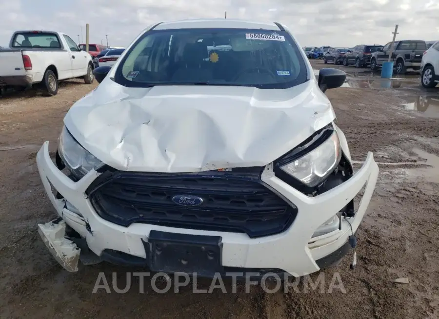 FORD ECOSPORT S 2019 vin MAJ3S2FE4KC278428 from auto auction Copart