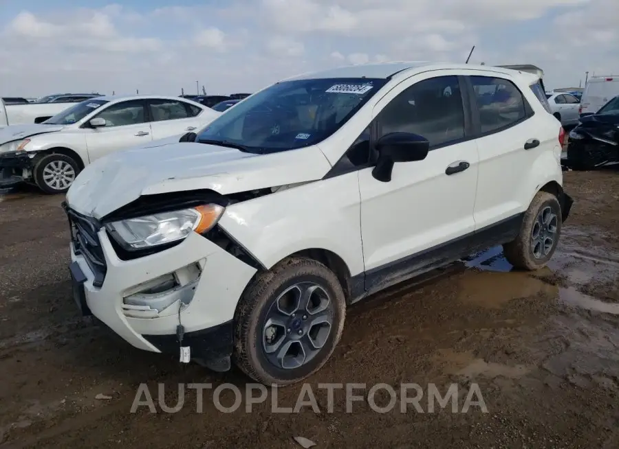 FORD ECOSPORT S 2019 vin MAJ3S2FE4KC278428 from auto auction Copart