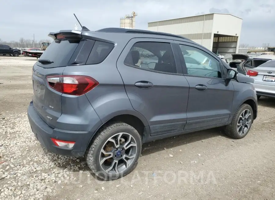 FORD ECOSPORT S 2019 vin MAJ6S3JL3KC254615 from auto auction Copart