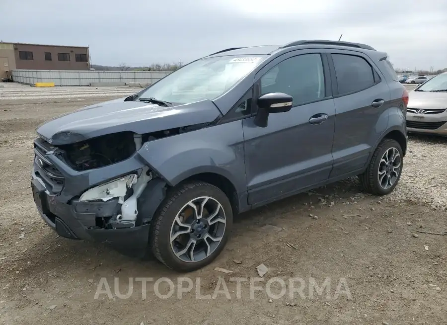 FORD ECOSPORT S 2019 vin MAJ6S3JL3KC254615 from auto auction Copart