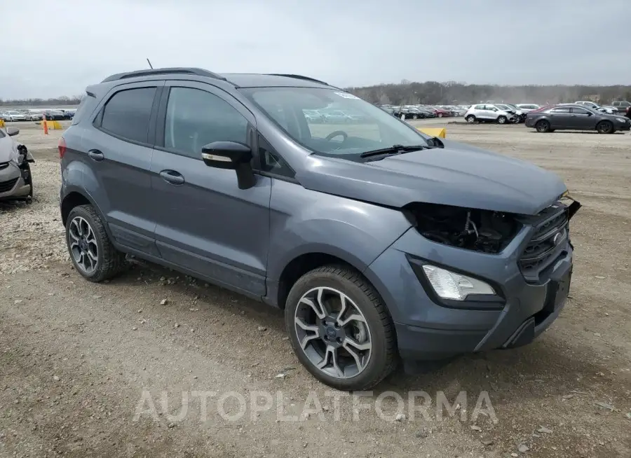 FORD ECOSPORT S 2019 vin MAJ6S3JL3KC254615 from auto auction Copart